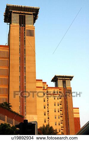 Picture - Dubai, towers, high, rise. Fotosearch