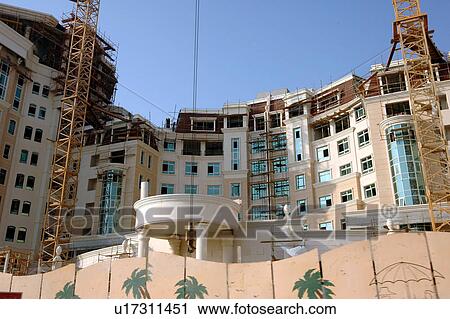 Stock Image - Dubai, towers, high, rise. Fotosearch