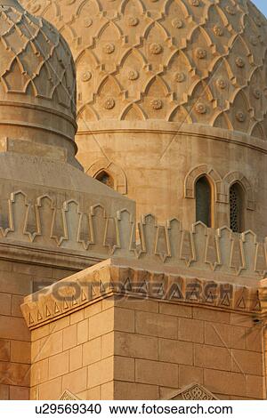 Stock Image - mosque, jumeirah, dome, islamic, islam, prayer, dubai. Fotosearch