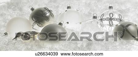 Stock Photo - Christmas Baubles. Fotosearch