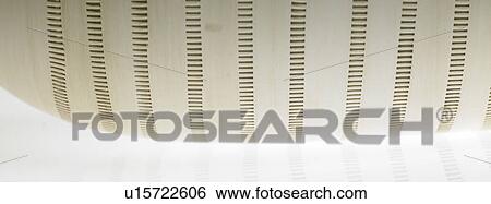 Stock Photograph - White Abstract Candle. Fotosearch
