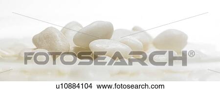 White stones in a bowl View Large Photo Image Picture - White stones in a bowl. Fotosearch