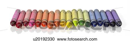 Stock Image - Crayons. Fotosearch