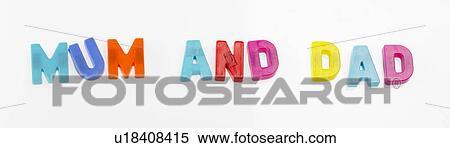 Spelling out mum and dad View Large Photo Image Stock Photography - Spelling out mum and dad. Fotosearch