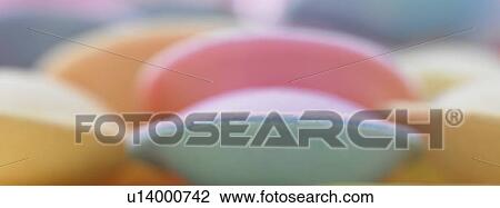 Stock Image - Various colourful pieces of candy. Fotosearch