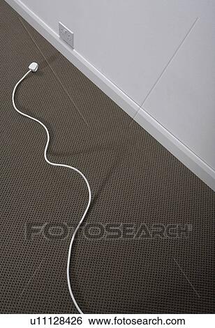 An electrical cord and plug. View Large Photo Image Stock Photograph - An electrical cord and plug.. Fotosearch
