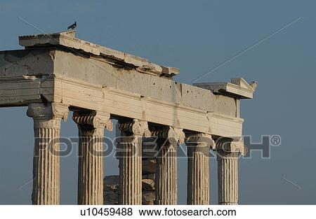 Acropolis Columns View Large Photo Image Stock Photo - Acropolis Columns. Fotosearch