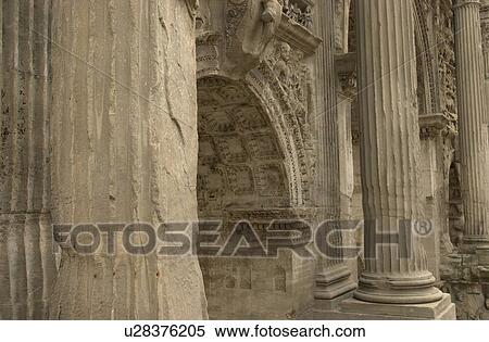 Ancient Columns View Large Photo Image Stock Photography - Ancient Columns. Fotosearch