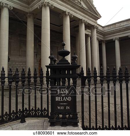 Dublin, Ireland - Bank of Ireland entrance View Large Photo Image Stock Image - Dublin, Ireland - Bank of Ireland entrance. Fotosearch