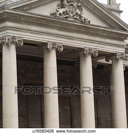 Stock Photo - Heritage Building Columns. Fotosearch