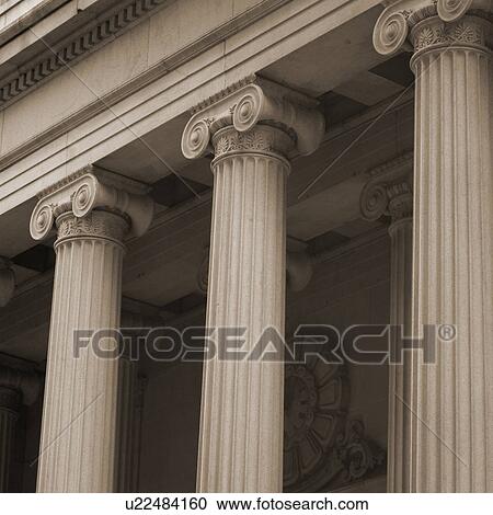 Pillars of a building View Large Photo Image Stock Image - Pillars of a building. Fotosearch