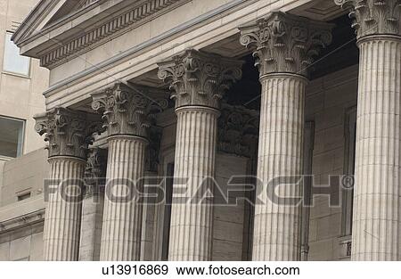 Stock Photo - Pillars of a building. Fotosearch