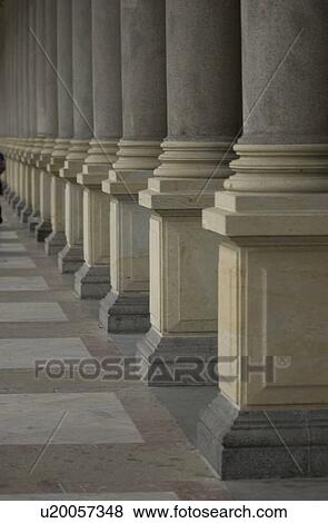 Stock Photo - Pillars of a building. Fotosearch