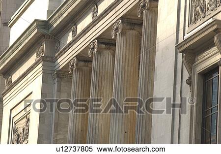 Pillars of a building View Large Photo Image Stock Photography - Pillars of a building. Fotosearch