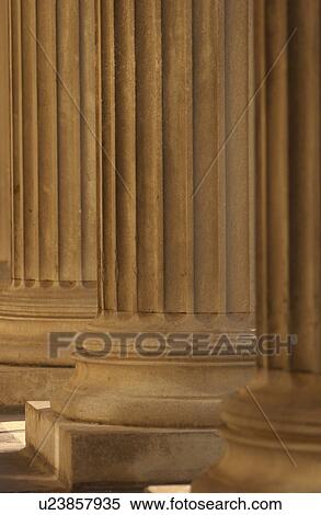 Stock Photography - Pillars of a building. Fotosearch