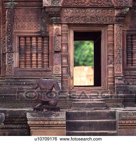 Stock Photograph - Angkor Wat - Banteay Srei - Siem Reap, Cambodia. Fotosearch