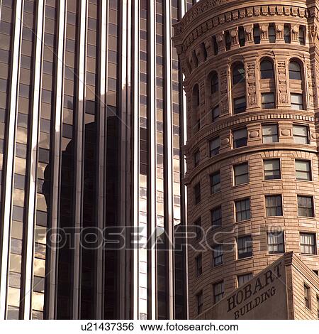 Building exteriors in San Francisco View Large Photo Image Stock Photograph - Building exteriors in San Francisco. Fotosearch