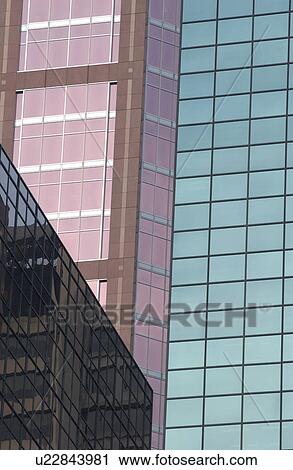 Stock Image - High rise office building in Montreal, Canada. Fotosearch