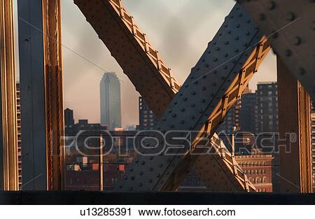 New York City - view from Manhattan Bridge View Large Photo Image Stock Image - New York City - view from Manhattan Bridge. Fotosearch