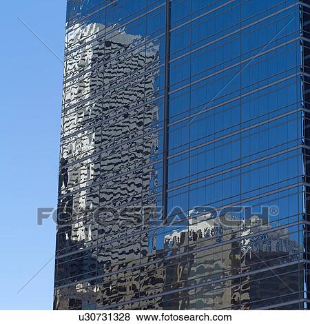 Stock Photo - Building Reflection. Fotosearch
