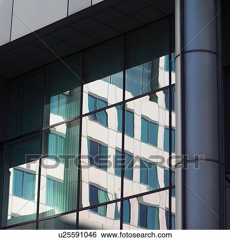 Building Reflection View Large Photo Image Stock Photograph - Building Reflection. Fotosearch