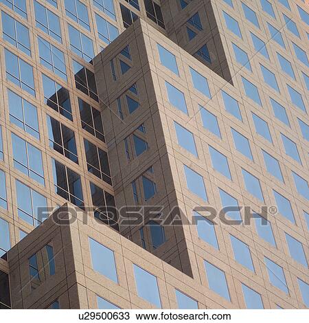 Stock Image - Exterior of building. Fotosearch