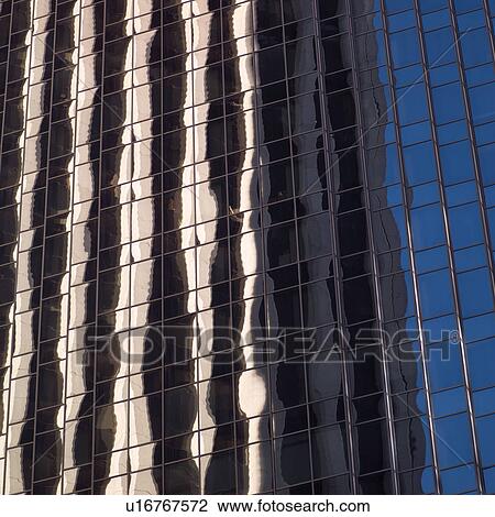 Mirrored facade of building View Large Photo Image Stock Image - Mirrored facade of building. Fotosearch
