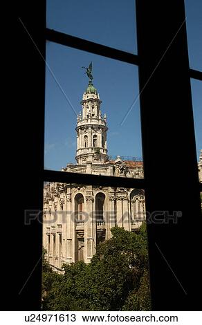 View of an ornate government building through a window View Large Photo Image Stock Image - View of an ornate government building through a window. Fotosearch