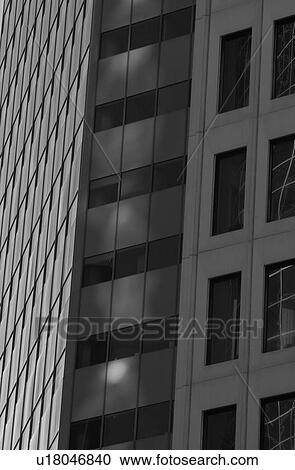 Stock Image - Black and White Photograph of Commodity Exchange Building, Winnipeg. Fotosearch