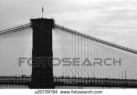 Brooklyn Bridge, New York City View Large Photo Image Picture - Brooklyn Bridge, New York City. Fotosearch