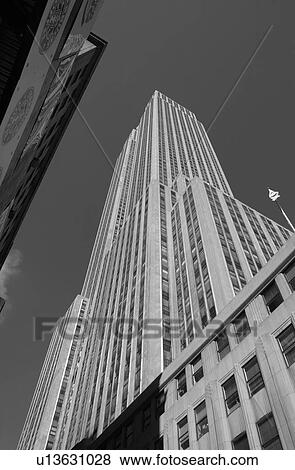 Empire State Building, New York City View Large Photo Image Stock Photo - Empire State Building, New York City. Fotosearch