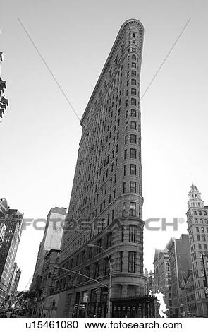Stock Image - Flat Iron Building, New York City. Fotosearch