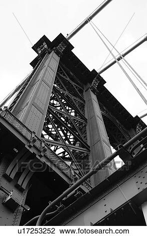Stock Image - Manhattan Bridge, New York City. Fotosearch