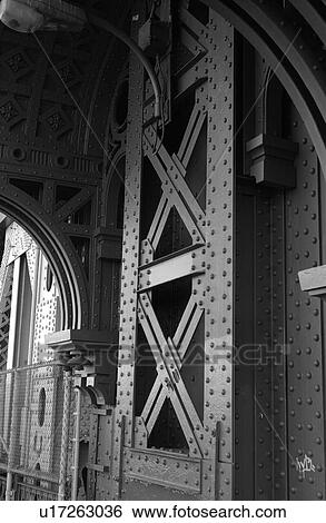 Stock Photograph - New York City - view from Manhattan Bridge. Fotosearch