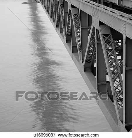 Stock Photo - Golden Gate Bridge Black and White. Fotosearch