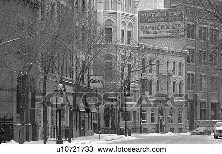 Stock Image - Winnipeg, Manitoba, Canada. Fotosearch