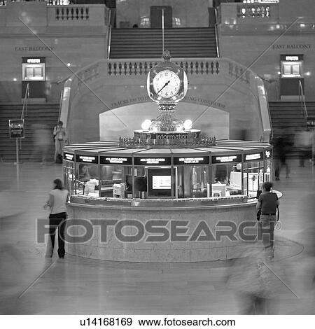 Stock Photo - Interior of Grand Central Station, New York City. Fotosearch