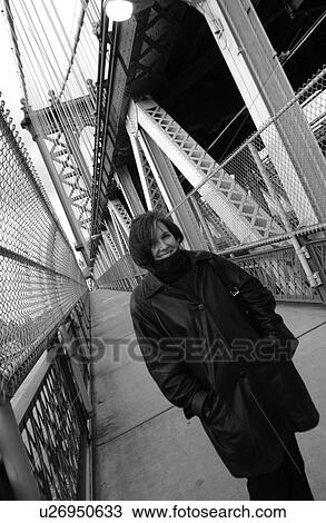 Stock Image - Manhattan Bridge, New York City. Fotosearch