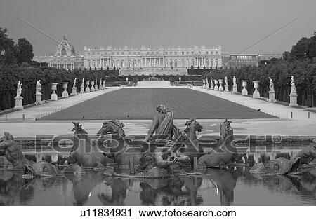 Stock Image - Chateau de Versailles, France. Fotosearch