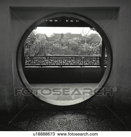 Stock Image - Photographs of garden in Suzhou China. Fotosearch