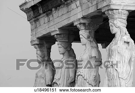 Stock Image - Ancient historical building in Athens, Greece. Fotosearch