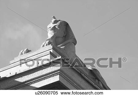 Stock Photography - Black and White Photograph of Winnipeg classic architecture. Fotosearch