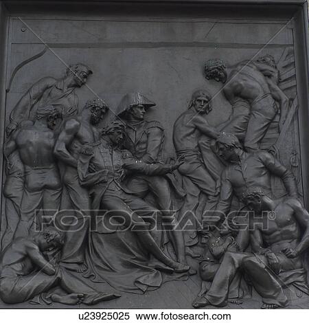 Carvings in stone in Trafalgar square, London, England View Large Photo Image Stock Photography - Carvings in stone in Trafalgar square, London, England. Fotosearch