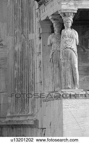 Statues on an ancient historical building in Athens, Greece View Large Photo Image Stock Image - Statues on an ancient historical building in Athens, Greece. Fotosearch