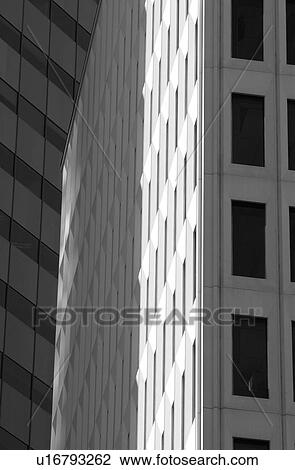 Stock Image - Black and White Photograph of Winnipeg classic architecture. Fotosearch