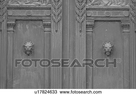 Stock Image - Winnipeg Heritage Buildings - Doors. Fotosearch