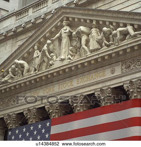 American Flag outside New York Stock Exchange, New York City View Large Photo Image Stock Image - American Flag outside New York Stock Exchange, New York City. Fotosearch