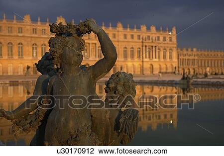 Chateau de Versailles, France View Large Photo Image Stock Image - Chateau de Versailles, France. Fotosearch