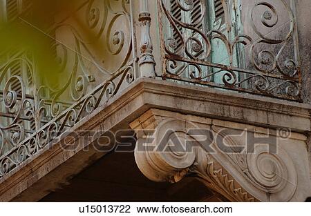 Metal railing of a balcony in Athens, Greece View Large Photo Image Stock Image - Metal railing of a balcony in Athens, Greece. Fotosearch