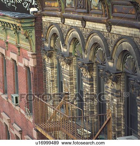 Railing on building in China Town View Large Photo Image Stock Photo - Railing on building in China Town. Fotosearch